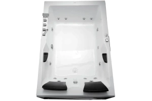 Акриловая ванна Gemy 180x120 с гидромассажем (G9061 B R) - 2