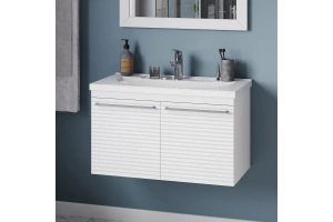 Тумба под раковину Brevita Catania 78х45 белый (CAT-01080-074П) - 2