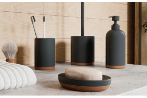 Ершик для унитаза Wasserkraft Lopau серый матовый - 2