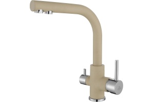  кухни Смеситель для кухни Paulmark Essen бежевый матовый