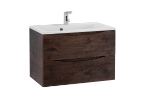 Тумба с раковиной Belbagno Marino 65 темное дерево - 3