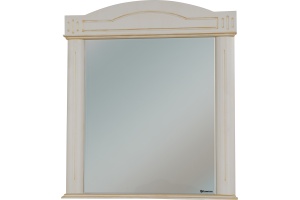 Зеркало Bellezza Аллегро Люкс 100 бежевый патина золото