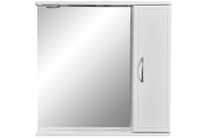 Зеркало-шкаф Stella Polar Концепт 70 R с подсветкой белый - 3