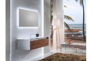 Зеркало Sanvit Кубэ 90 с подсветкой - 2