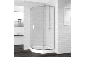 Душевой уголок RGW Passage PA-86 90x120 профиль хром стекло прозрачное