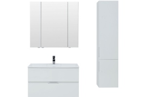 Зеркало-шкаф Aquanet Алвита 90 белый - 2