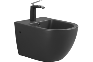 Биде подвесное Boheme Nero черное матовое