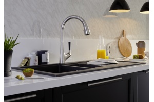 Смеситель для кухни Jacob Delafon Malleco сталь матовый - 2