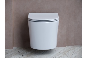 Унитаз подвесной Ceramica Nova Balearica Rimless CN6000 белый - 3