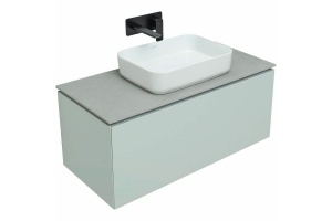 Тумба под раковину Allen Brau Infinity 100 светло - зеленый матовый