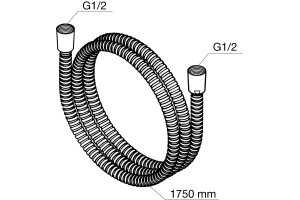 Душевой шланг Dorff Comfort D0400100 - 3