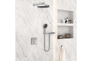 Душевой комплект Vincea Inspire с термостатом хром - 3
