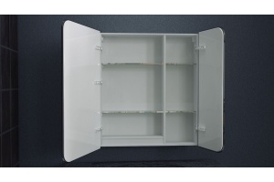 Зеркало-шкаф с подсветкой, левый ART&MAX VERONA  AM-Ver-800-800-2D-L-DS-F - 3