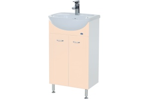 Тумба с раковиной Bellezza Уют 50 бежевая - 2