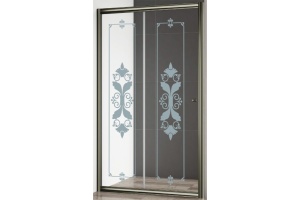 Душевая дверь Cezares Giubileo (GIUBILEO-BF-1-140-C-Br) - 2