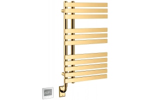 Полотенцесушитель электрический Boheme Venturo золото