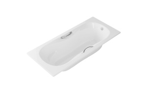 Ванна чугунная OWL Bjorn 170x75 с ручками