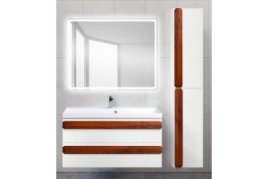 Шкаф-пенал Belbagno Aurora 30 R белый (ручки на выбор) - 2