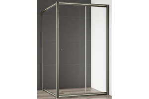 Душевой уголок Cezares Giubileo (GIUBILEO-AH-1-140/90-SCORREVOLE-C-Br) - 2