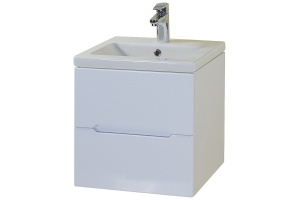 Тумба с раковиной Onika Айленд 50 белый (105021)