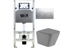 Комплект Weltwasser AMBERG 506 ST + GELBACH 004 MT-GR + AMBERG RD-MT CR (10000006873)