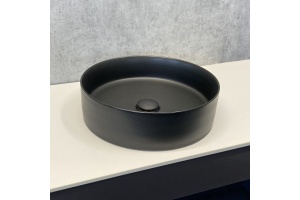  Раковина Comforty 9110 MB матовая черная - 2