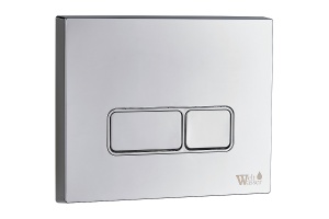 Система инсталляции WeltWasser WW MARBERG 410 SE CR с кнопкой смыва хром (10000008206) - 2