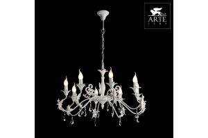 Подвесная люстра Arte Lamp Angelina A5349LM-8WH - 2