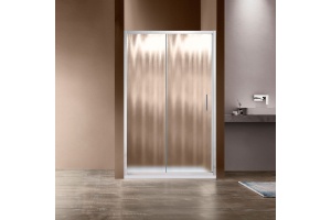 Душевая дверь в нишу Vincea Garda VDS-1G100CH 100 см, профиль хром, стекло шиншилла