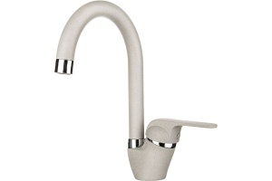 Смеситель Granula GR-1024 базальт, для кухонной мойки