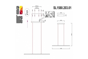 Подвесной светильник ST-Luce Ralio SL1580.203.01 - 3