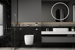 Унитаз ABBER Bequem AC1100MW подвесной белый матовый, безободковый - 2