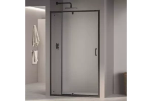 Душевая дверь Rgw Passage 90x195 чёрный стекло прозрачное