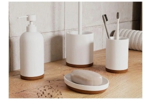 Ершик для унитаза Wasserkraft Mindel белый матовый - 2