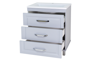 Терра - 70 Тумба с 3 ящ. серая - 2