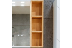 Подвесной шкаф Бриклаер Кристалл 20 дуб бунратти (4627125416033)