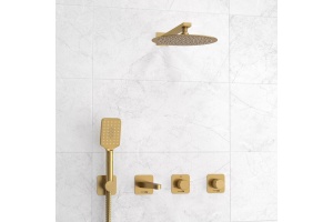 A8251.307.308.180.259.285.194.201 Встраиваемый комплект для ванны с верхней душевой насадкой, лейкой