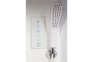 Душевая кабина Deto L 90х90 с электрикой, хром (L609EL) - 3