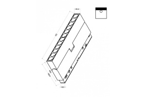 Накладной светильник Maytoni Points rot TR033-2-12W3K-B - 3