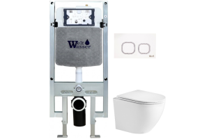 Комплект Weltwasser AMBERG 497 ST + MERZBACH 004 MT-WT + AMBERG RD-WT (10000006738)