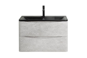 Тумба с раковиной BelBagno Acqua 80 серый - 2