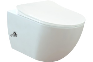 Унитаз подвесной Creavit Free FE322.00500 безободковый
