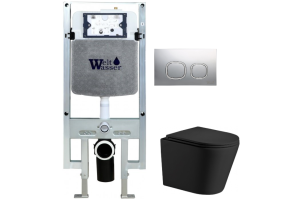 Комплект Weltwasser AMBERG 497 ST + SALZBACH 004 MT-BL + AMBERG RD-MT CR (10000006757)