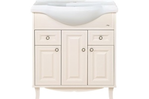 Мебель для ванной Misty Шармель 80 светло-бежевая эмаль - 3