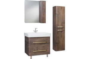 Зеркало-шкаф Bellezza Олимпия 80 R орех - 2