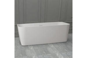 Ванна из искусственного камня ABBER Stein AS9617 белая матовая