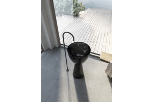 Раковина напольный ABBER Kristall 45 черный (AT2703Onyx) - 3