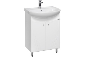 Тумба с раковиной Aquaton Минима Н 61 белый