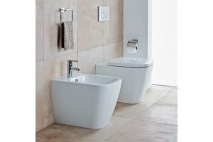 Унитаз приставной Duravit Happy D.2 без крышки, белый (2159090000) - 2