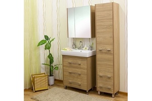 Зеркало-шкаф Sanflor Ларго 70 вяз швейцарский R - 2